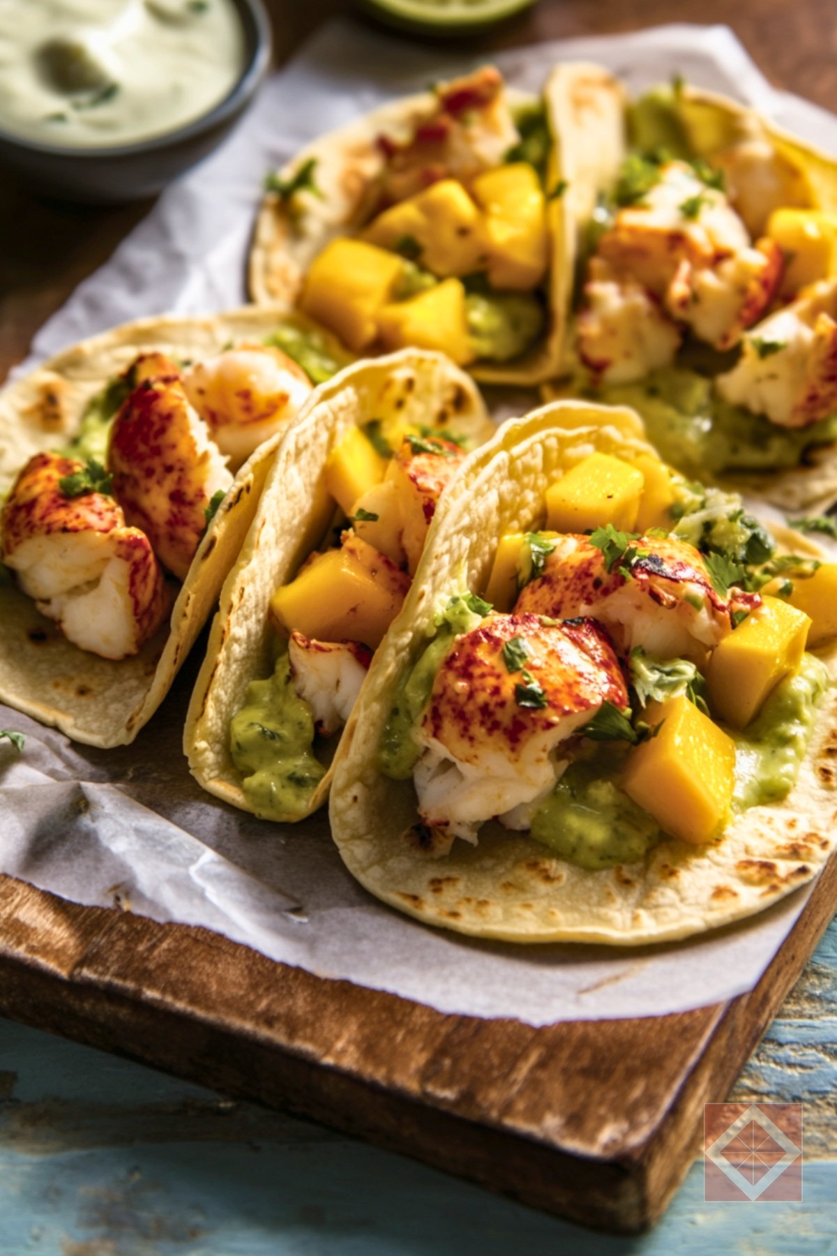 116 Easy Recipes for Effortless Cooking, from Brunch to Dinner to Dessert - Lobster Tacos pin 1 midia