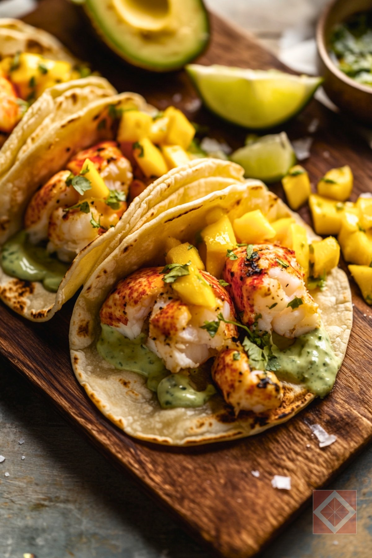 Easy Lobster Tacos Recipe for a Gourmet Food Experience - Lobster Tacos pin 3 midia