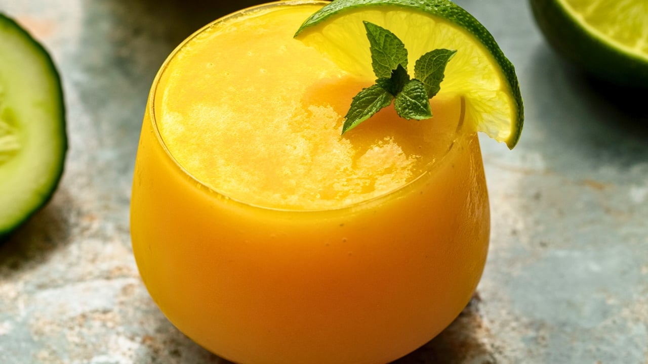 Mango Mule Mocktail (Tropical, Fizzy, and Just So Good) - Mango Mule Cocktail midia