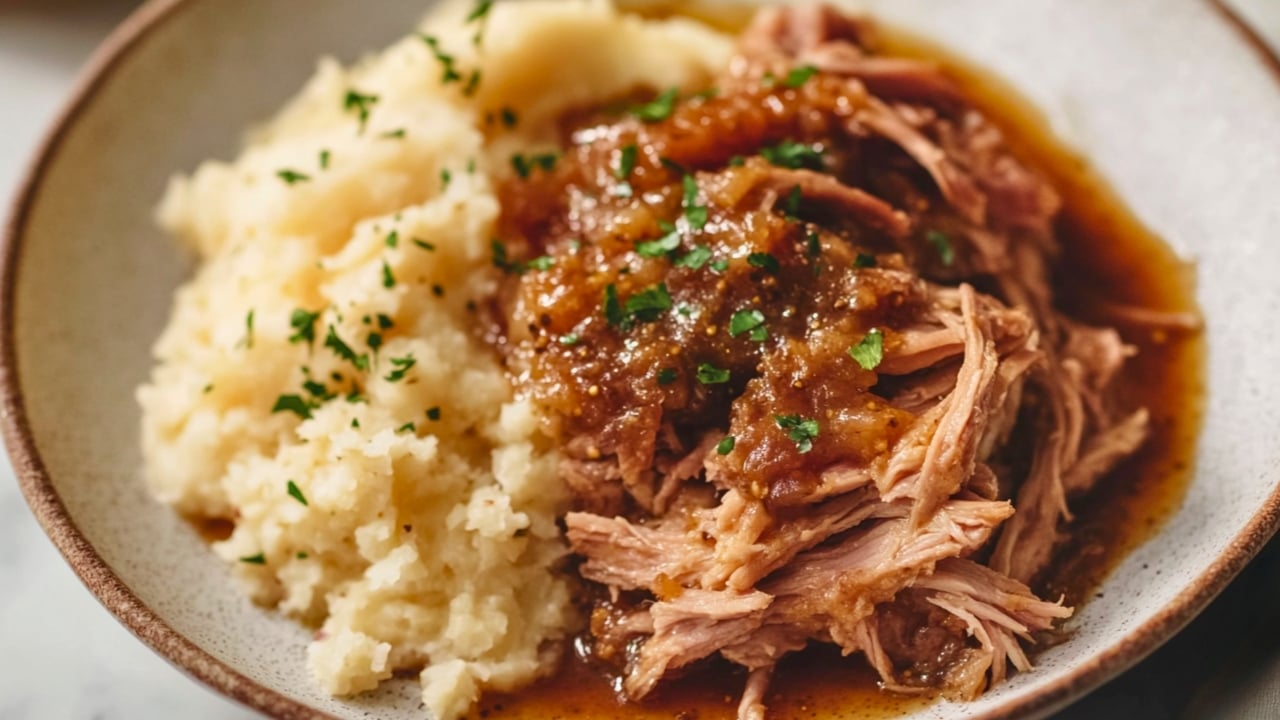 Maple Mustard Pulled Pork: Perfect for Slow-Cookers - Maple Mustard Pulled Pork midia