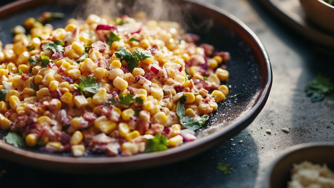 Bold & Smoky Mexican Street Corn Salad Recipe - Mexican Street Corn Salad midia