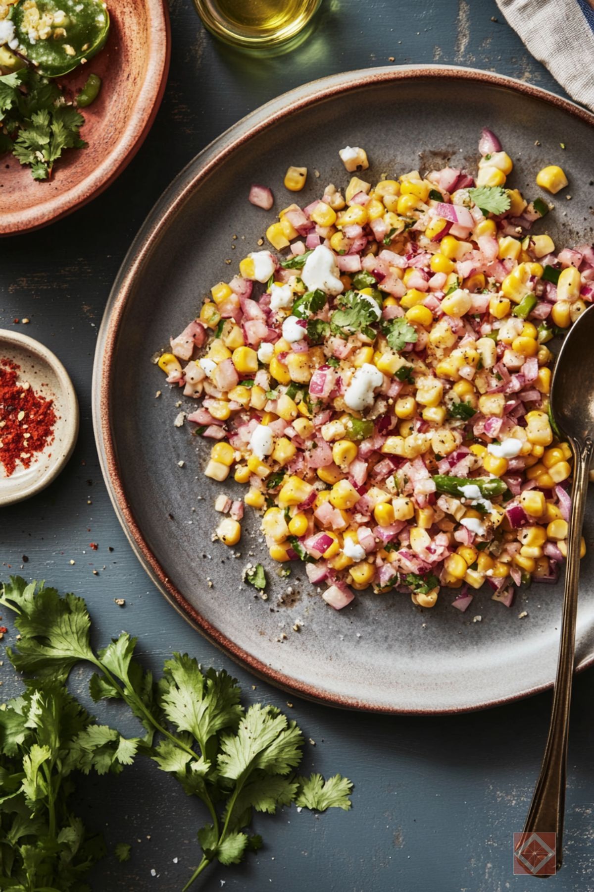 9 Salad Recipes So Good You'll Forget You're Eating Healthy - Mexican Street Corn Salad pin 2 midia