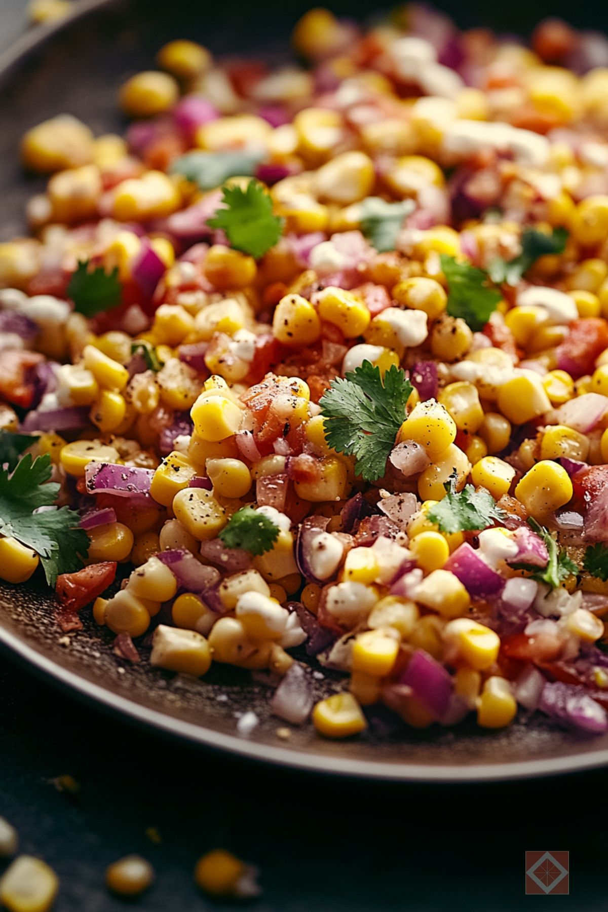 Bold & Smoky Mexican Street Corn Salad Recipe - Mexican Street Corn Salad pin 3 midia