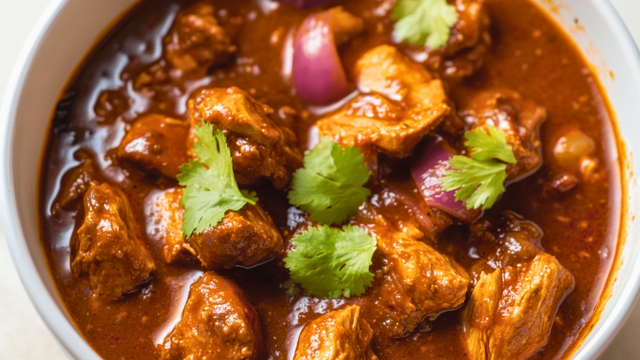 Easy New Mexican Red Pork Chili One-Pot Recipe as Comfort Food - New Mexican Red Pork Chili One Pot midia