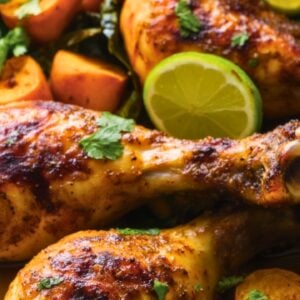 Easy Peruvian Roast Chicken Leg Quarters One-Pot Recipe Meal - Peruvian Roast Chicken Leg Quarters midia