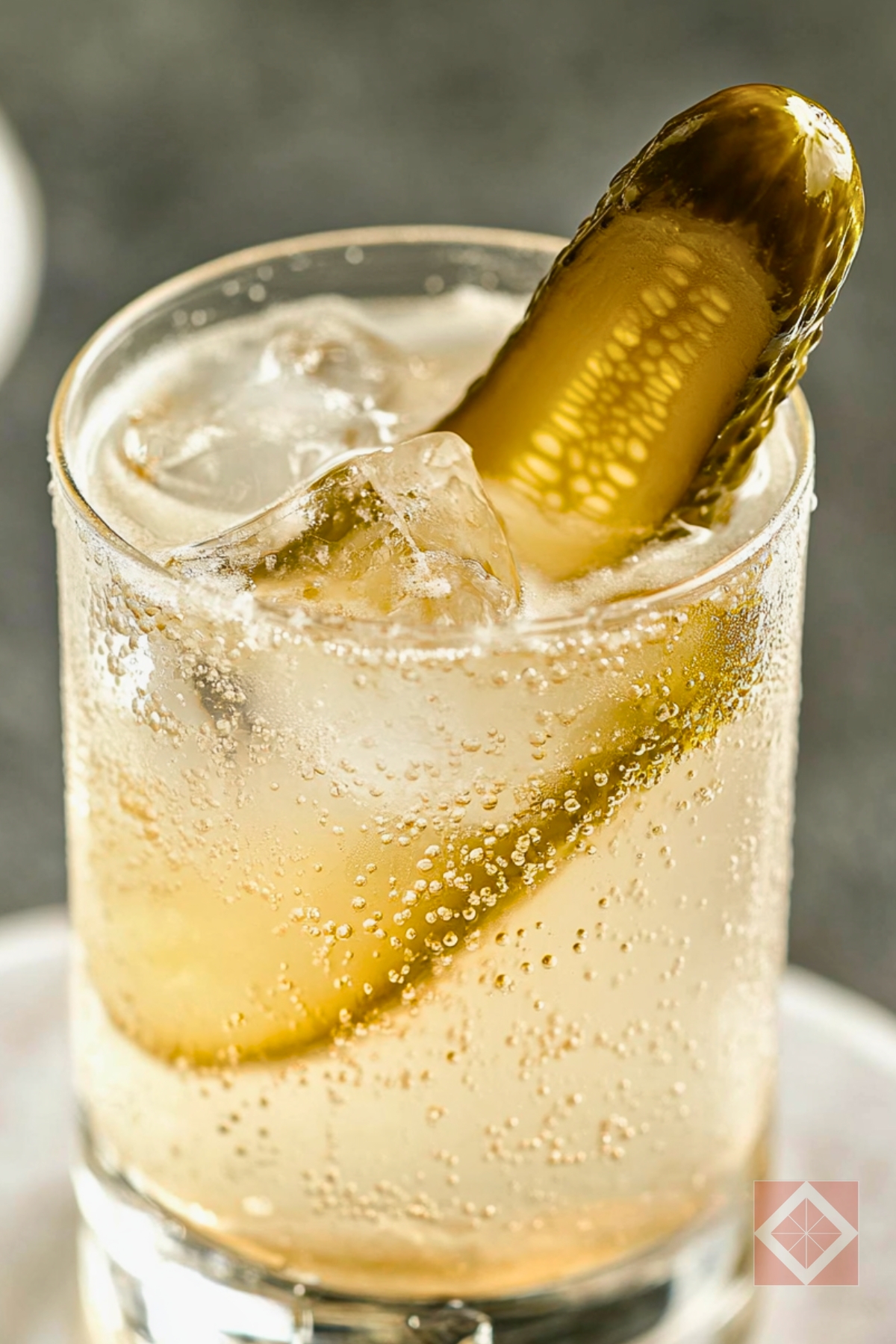 Easy Pickle Seltzer Cocktail You’ll Want to Try - Pickle Seltzer Cocktail pin 1 midia