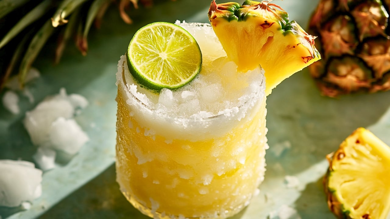 Cool & Creamy Pineapple Coconut Mocktail Recipe - Pineapple Coconut Mocktail midia