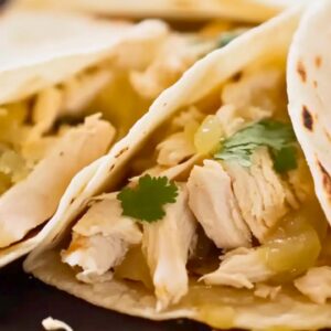 Easy to Prep Tomatillo Chicken Soft Tacos One-Pot Recipe for Slow - Prep Tomatillo Chicken Soft Tacos midia