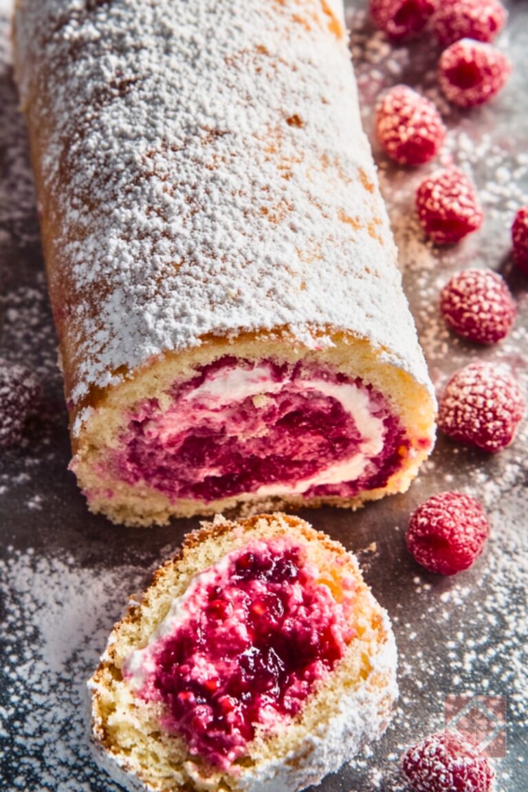 A Sweet Raspberry Cake Roll Everyone Will Adore