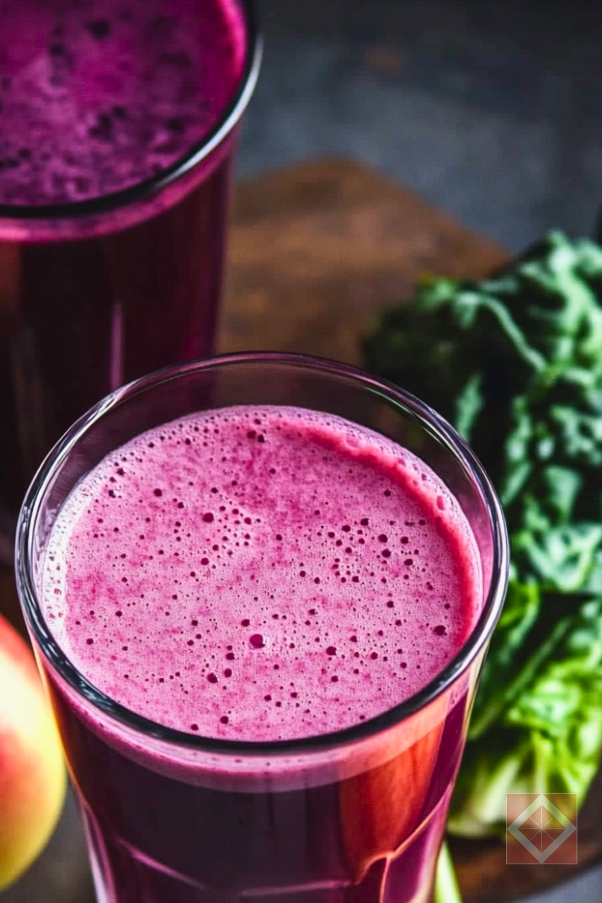Easy Red Cabbage Carrot Juicing Recipe to Help Kickstart Your Metabolism - Red Cabbage Carrot Juice pin 1 midia