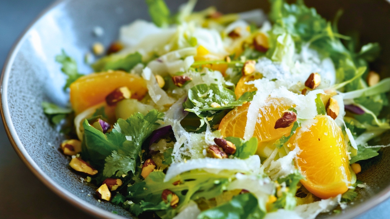 Shaved Fennel Salad Packed with Anti-Inflammatory Flavors - Shaved Fennel and Citrus Salad midia