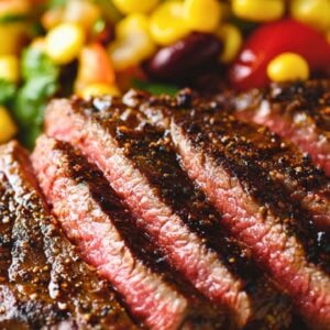 Best Spice-Rubbed Flank Steak with Corn & Beans One-Pot Recipe - Spice Rubbed Flank Steak with Corn and Beans midia