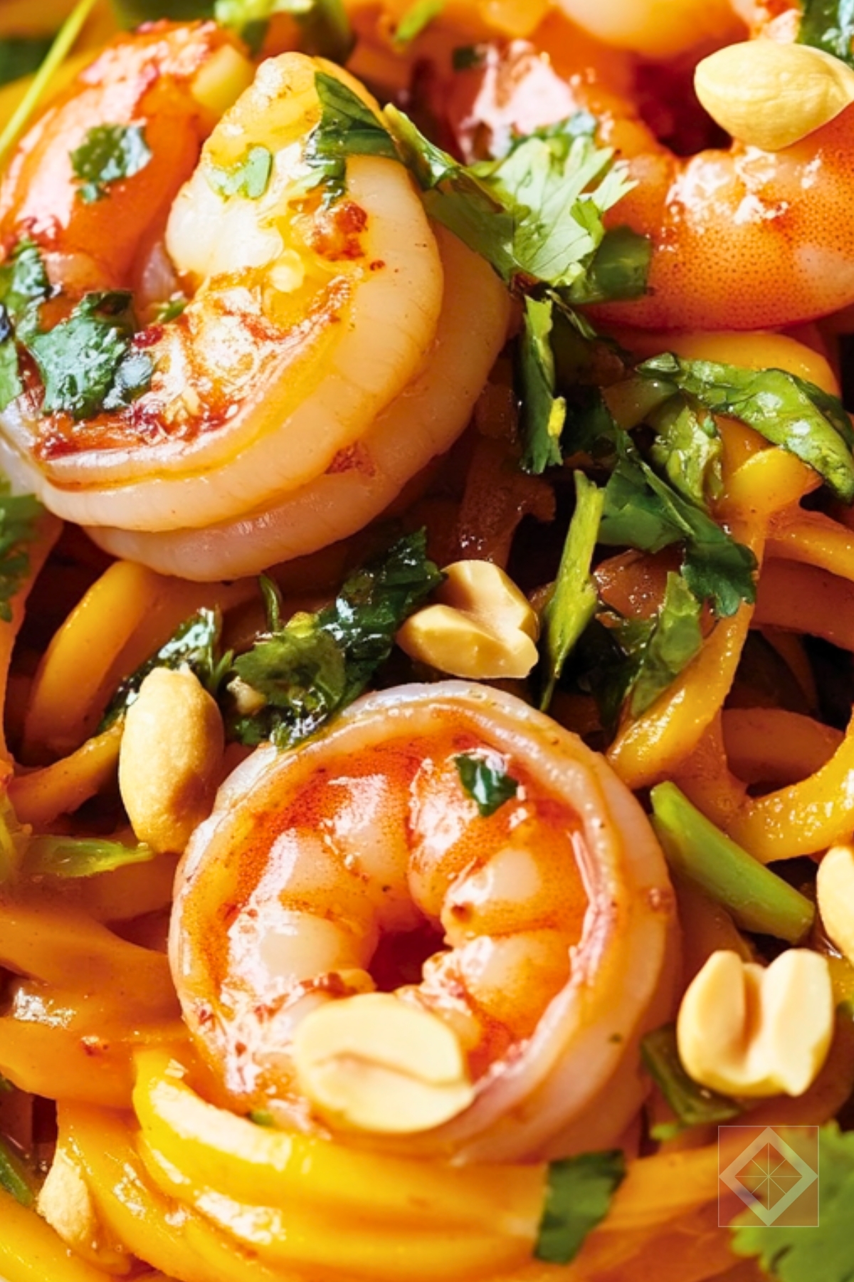 A Fresh Take on Shrimp Stir-Fry with Parsnip Noodles - Spicy Shrimp and Parsnip Noodles pin 3 midia