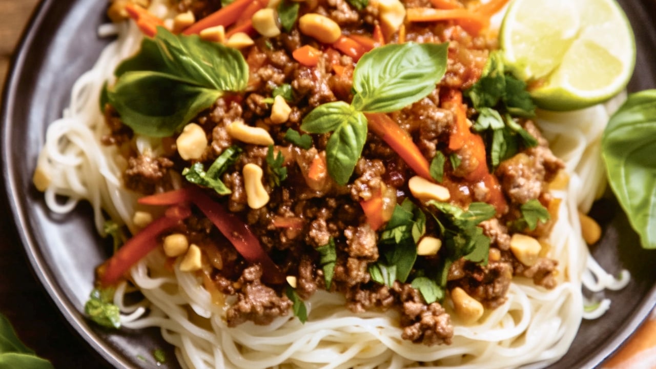 Easy Thai Basil Beef Recipe You Can Make in 20 Minutes - Thai Basil Beef midia