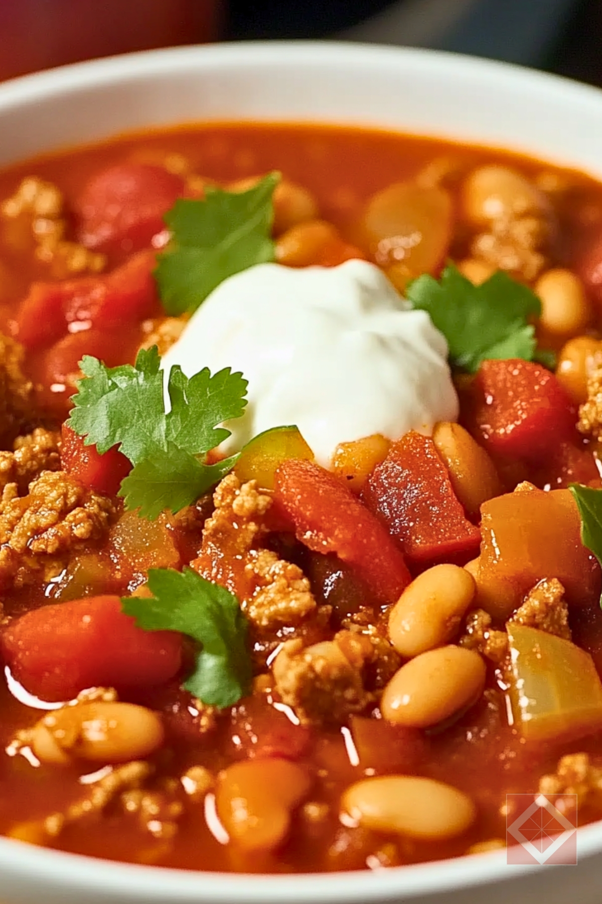Simple Classic Turkey Chili One-Pot Recipe for a Quick, Filling Meal - Turkey Chili pin 2 midia