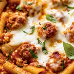 Family-Friendly Turkey Meatball Bake with Mediterranean Touch - Turkey Meatball midia