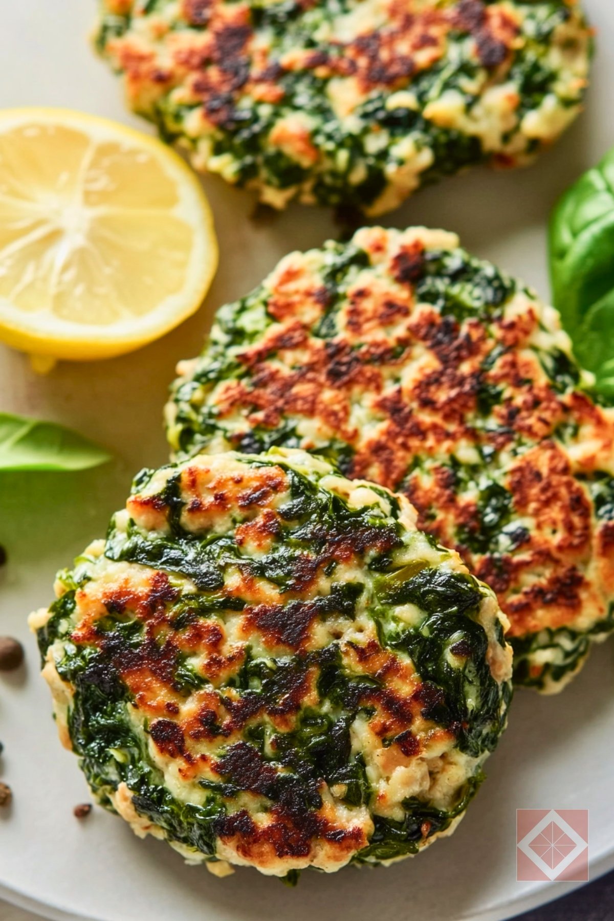 14 High-Protein Meat Recipes That Are Actually Healthy (And Crazy Delicious!) - Turkey Spinach Patties pin 1 midia