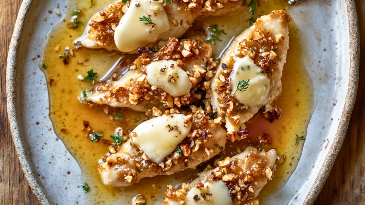 Walnut-Crusted Chicken Perfect for Mediterranean Food Lovers - Walnut Crusted Chicken midia