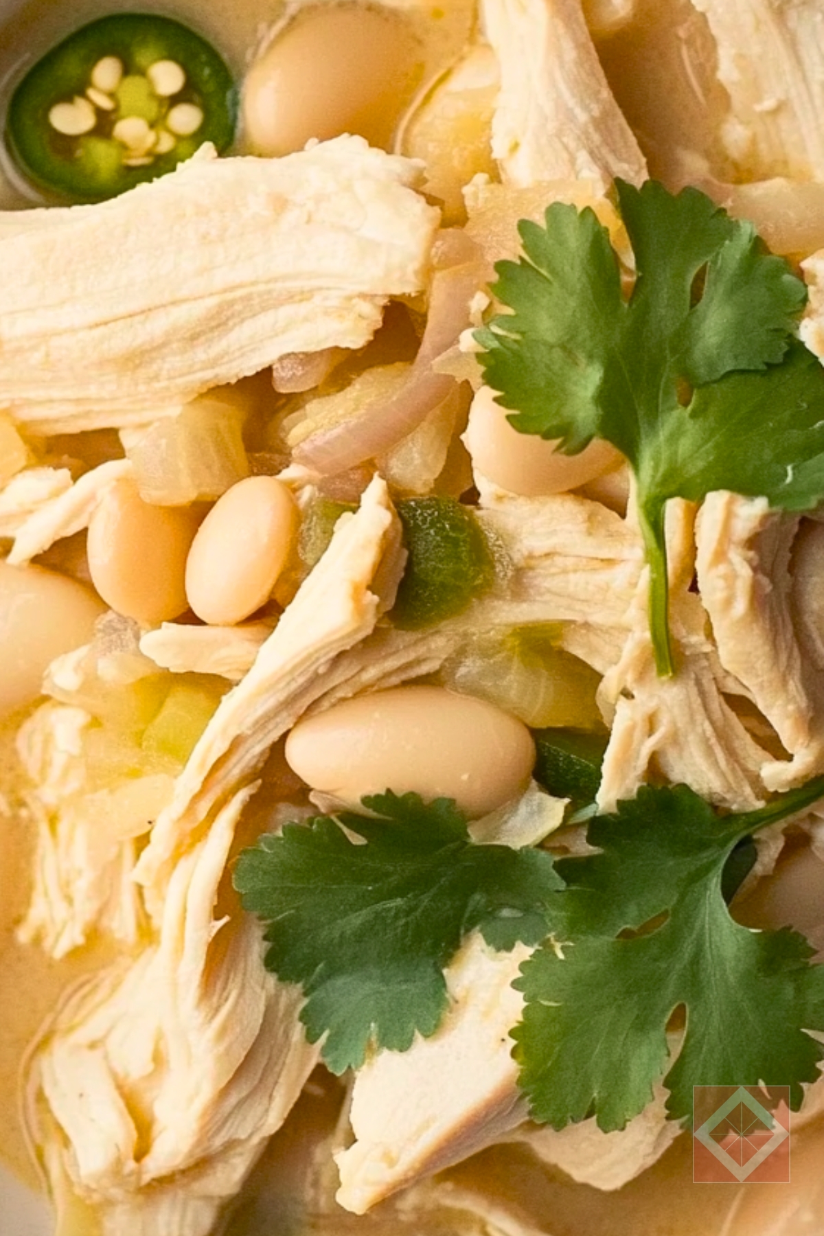 Best White Chicken Chili for Two One-Pot Recipe for Weeknights - White Chicken Chili for Two One Pot pin 1 midia