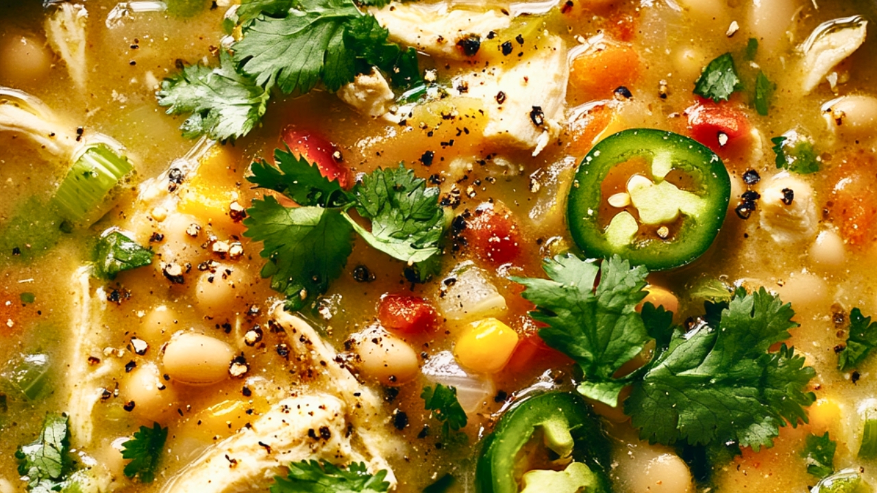 Easy White Chicken Chili One-Pot Recipe to Warm Up Your Evenings - White Chicken Chili midia