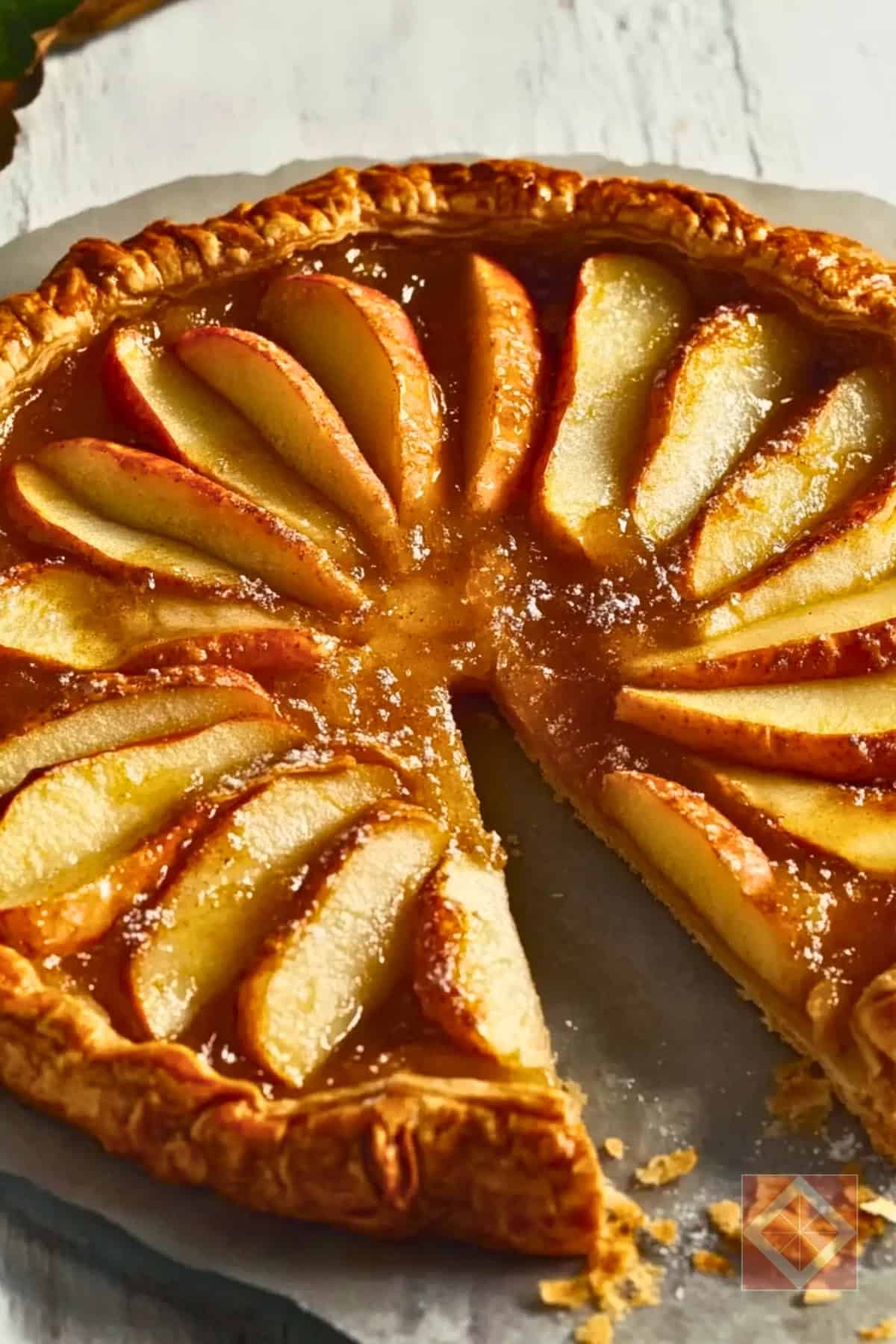 Easy Apple Galettes Recipe for a No-Fuss Dessert - Apple Galettes Dessert pin 2 midia