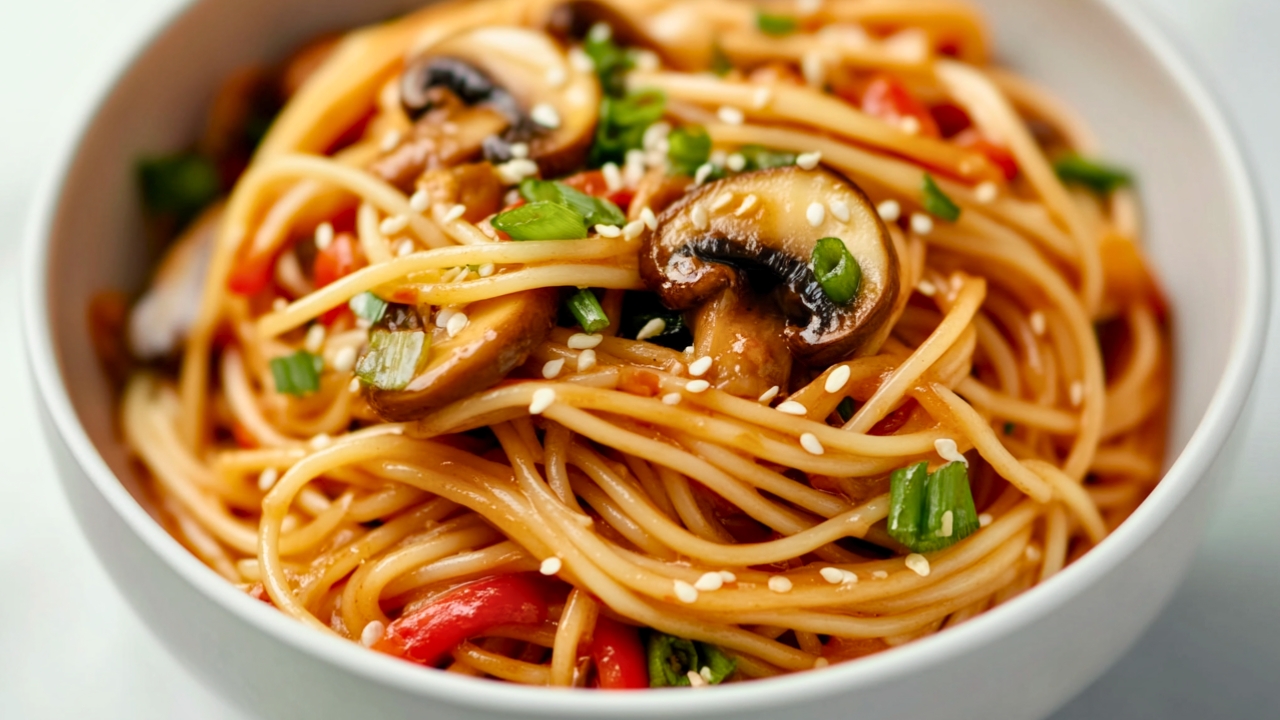 Instant Pot Asian Garlic Noodles for Busy Nights - Asian Garlic Noodles midia