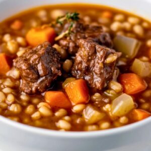 Classic Beef & Barley Soup for Instant Pot Lovers - Beef and Barley Soup midia