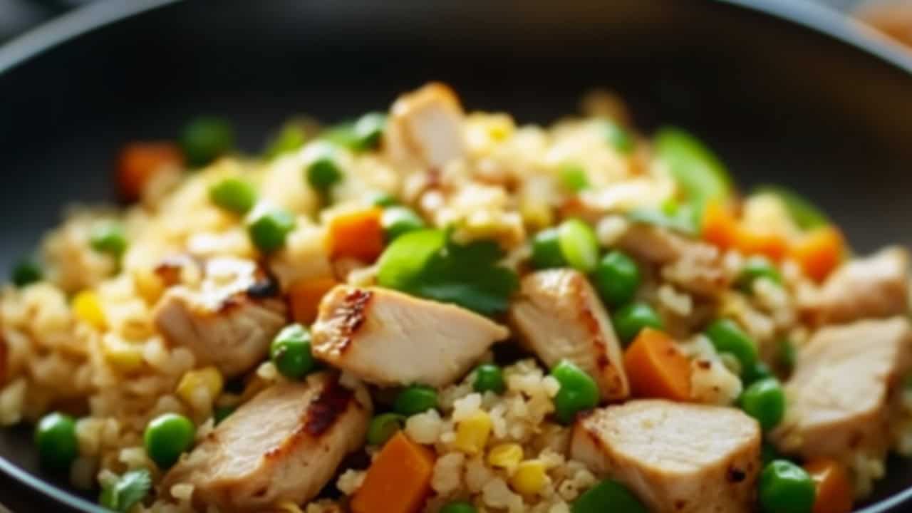 Protein-Packed Cauliflower Fried Rice Recipe - Cauliflower Fried Rice midia 1