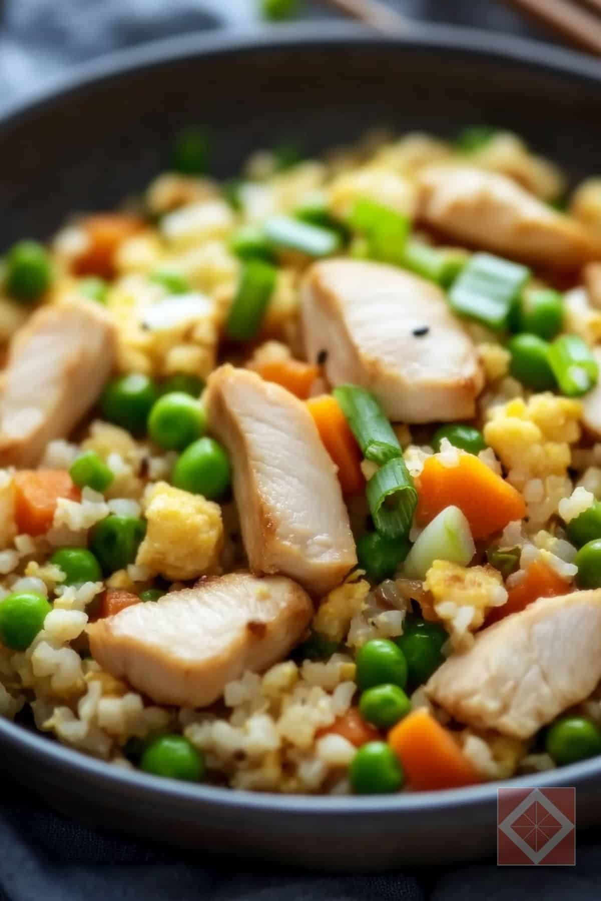 Protein-Packed Cauliflower Fried Rice Recipe - Cauliflower Fried Rice pin 1 midia 2