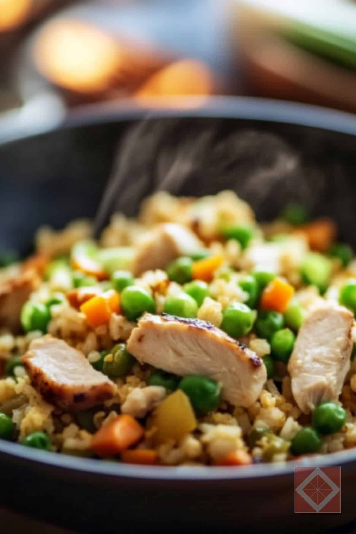 Protein-Packed Cauliflower Fried Rice Recipe - Cauliflower Fried Rice pin 2 midia 1