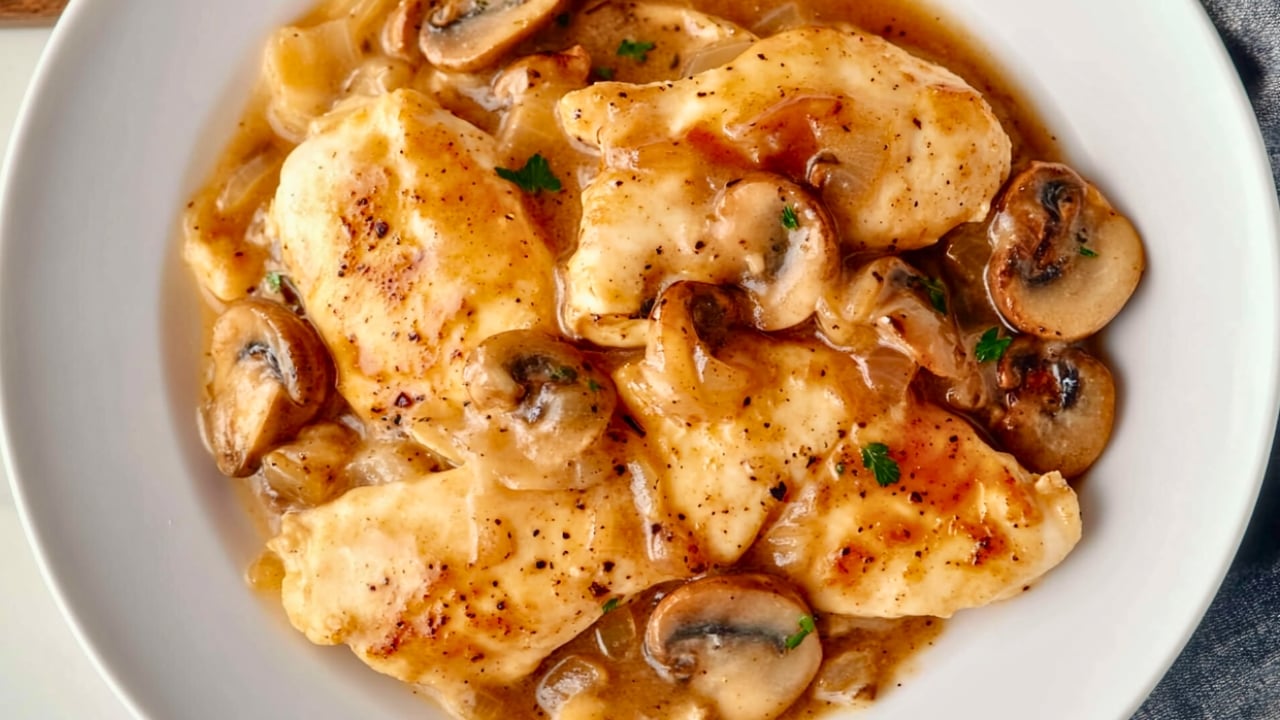 Savory Chicken Marsala with a Perfect Sauce in the Instant Pot - Chicken Marsala midia