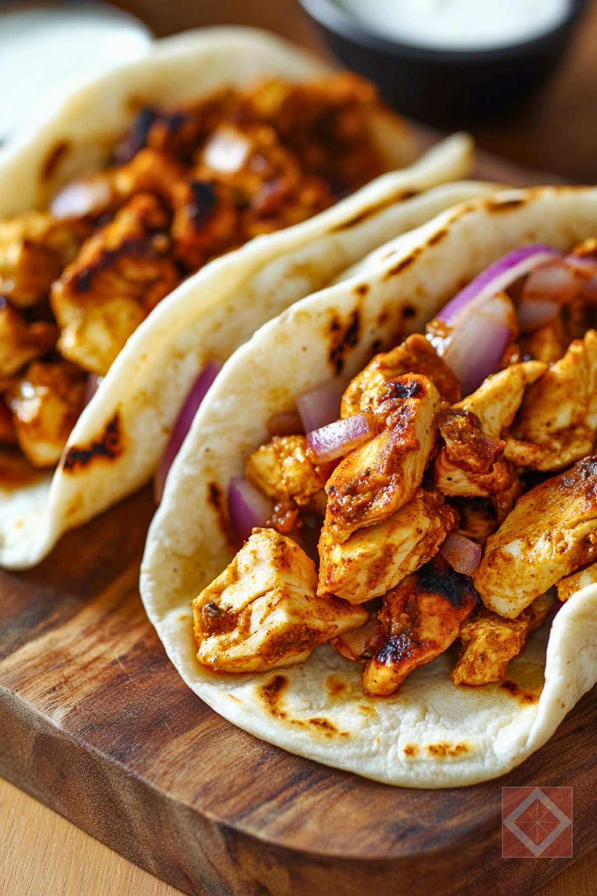Instant Pot Chicken Shawarma Wraps for Dinner - Chicken Shawarma pin 2 midia
