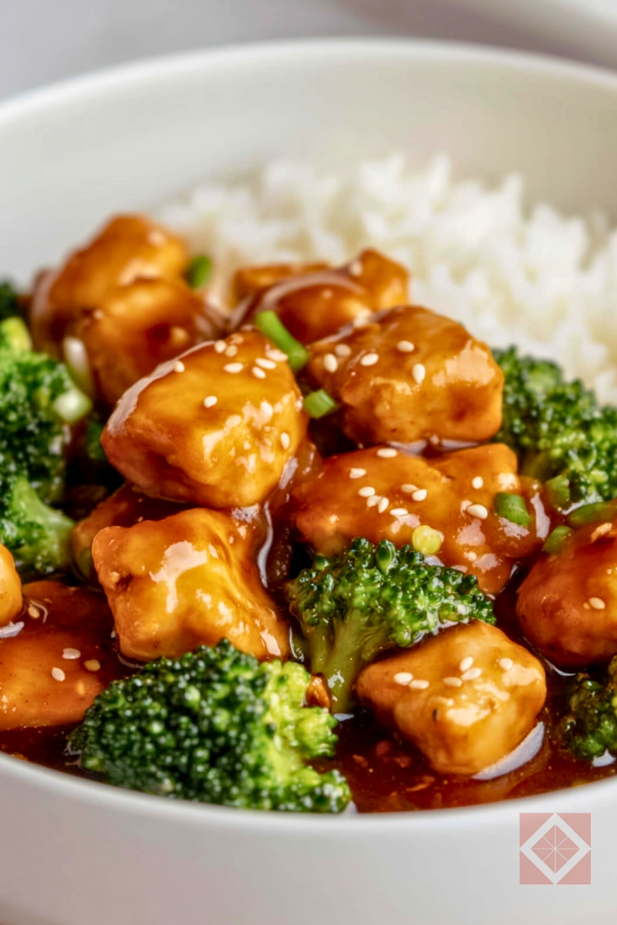One-Pot Chicken & Broccoli Using an Instant Pot - Chicken and Broccoli pin 1 midia