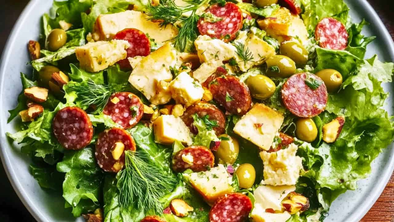 Easy Dilly Chop Salad: Crisp, Tangy & Tasty - Dilly Chop Salad midia
