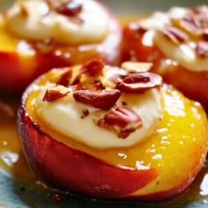 Best Honey-Glazed Roasted Peaches One-Pot Recipe for Summer Treats - Honey Glazed Roasted Peaches midia