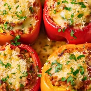 Best Italian Stuffed Bell Peppers One-Pot Recipe for Meal Prep - Italian Stuffed Bell Peppers One Pot midia