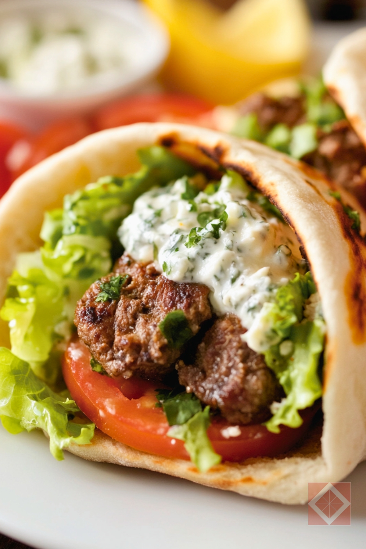 Best Lamb Pita Sandwiches One-Pot Recipe for Quick Dinners - Lamb Pita Sandwiches One Pot pin 1 midia