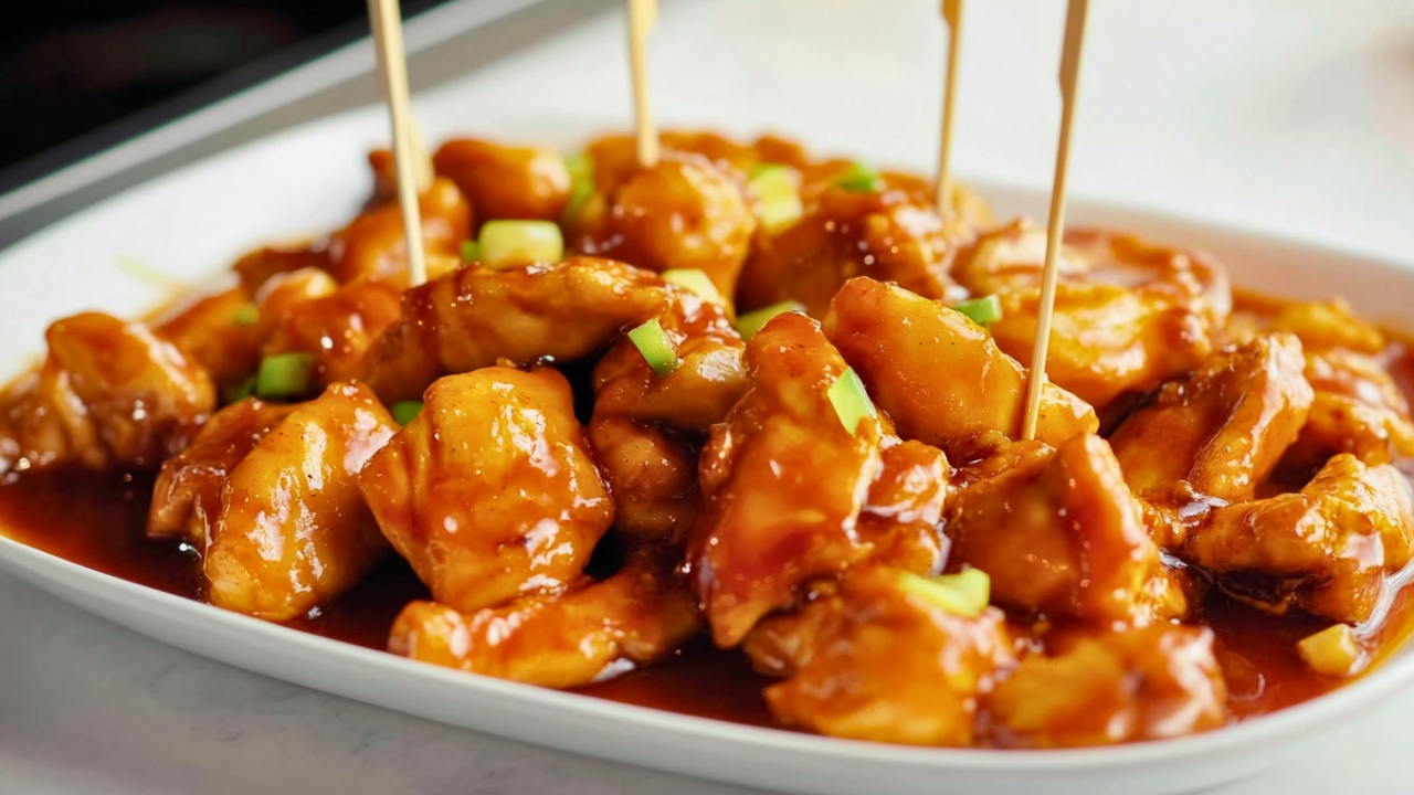 Instant Pot Mall-Style Bourbon Chicken - Mall Food Court Bourbon Chicken midia
