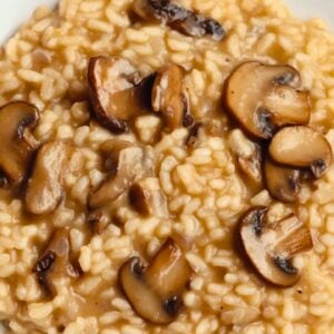 Creamy Mushroom Risotto: Instant Pot Magic in 30 Minutes - Mushroom Risotto midia