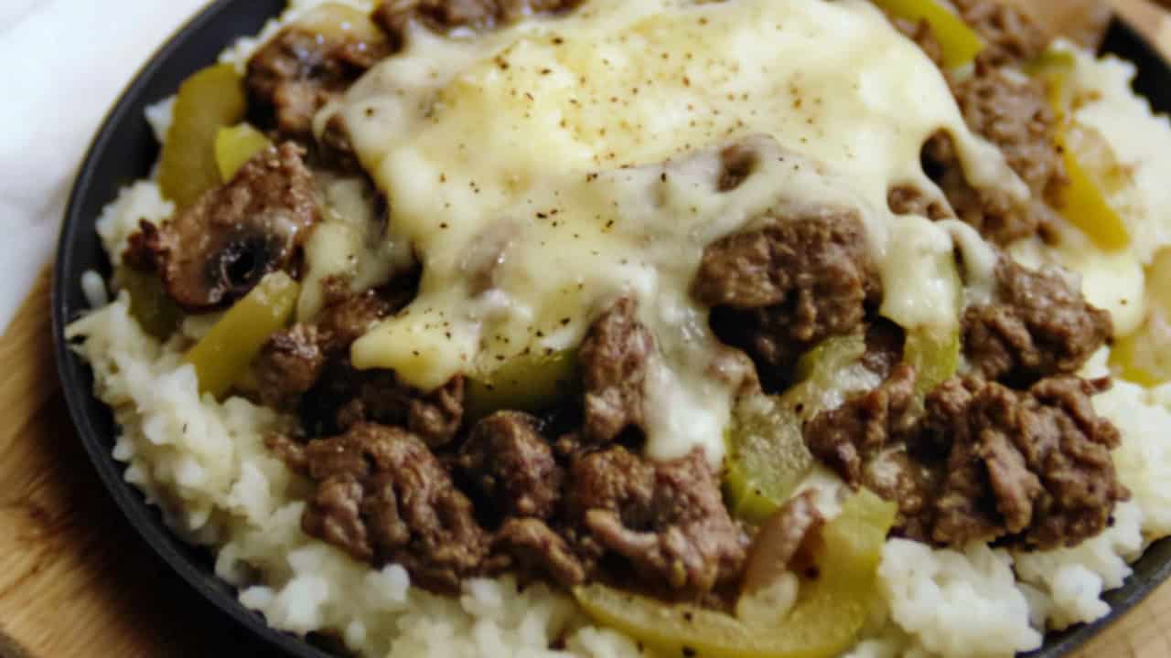 Philly Cheesesteak Skillet (Keto-Friendly & Seriously Satisfying) - Philly Cheesesteak Skillet midia