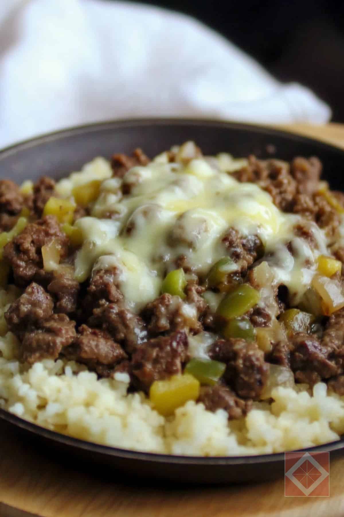 Philly Cheesesteak Skillet (Keto-Friendly & Seriously Satisfying) - Philly Cheesesteak Skillet pin 2 midia