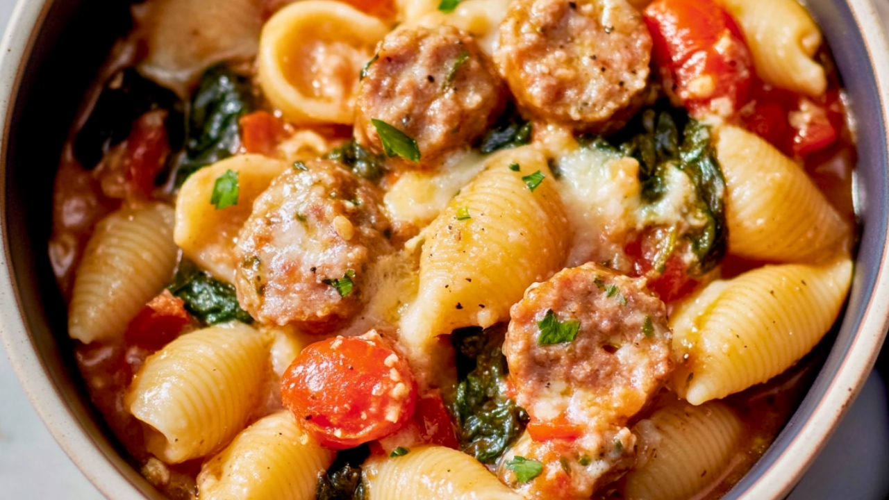Sausage & Shells: A Comforting Instant Pot Recipe - Sausage and Shells midia