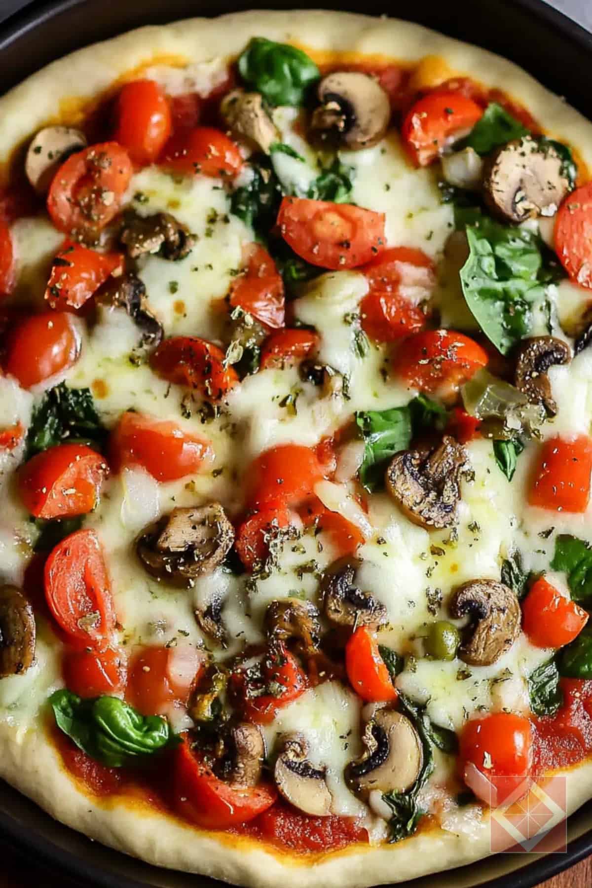 Best Sheet Pan Veggie Pizza One-Pot Recipe for Family Meals - Sheet Pan Veggie Pizza One Pot Recipe pin 1 midia