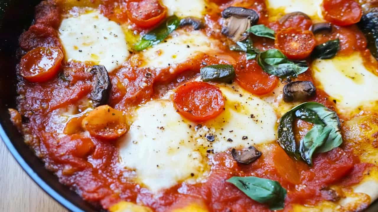 Best Skillet Veggie Pizza for Two: One-Pot Recipe Without Hassle - Skillet Veggie Pizza for Two One Pot midia
