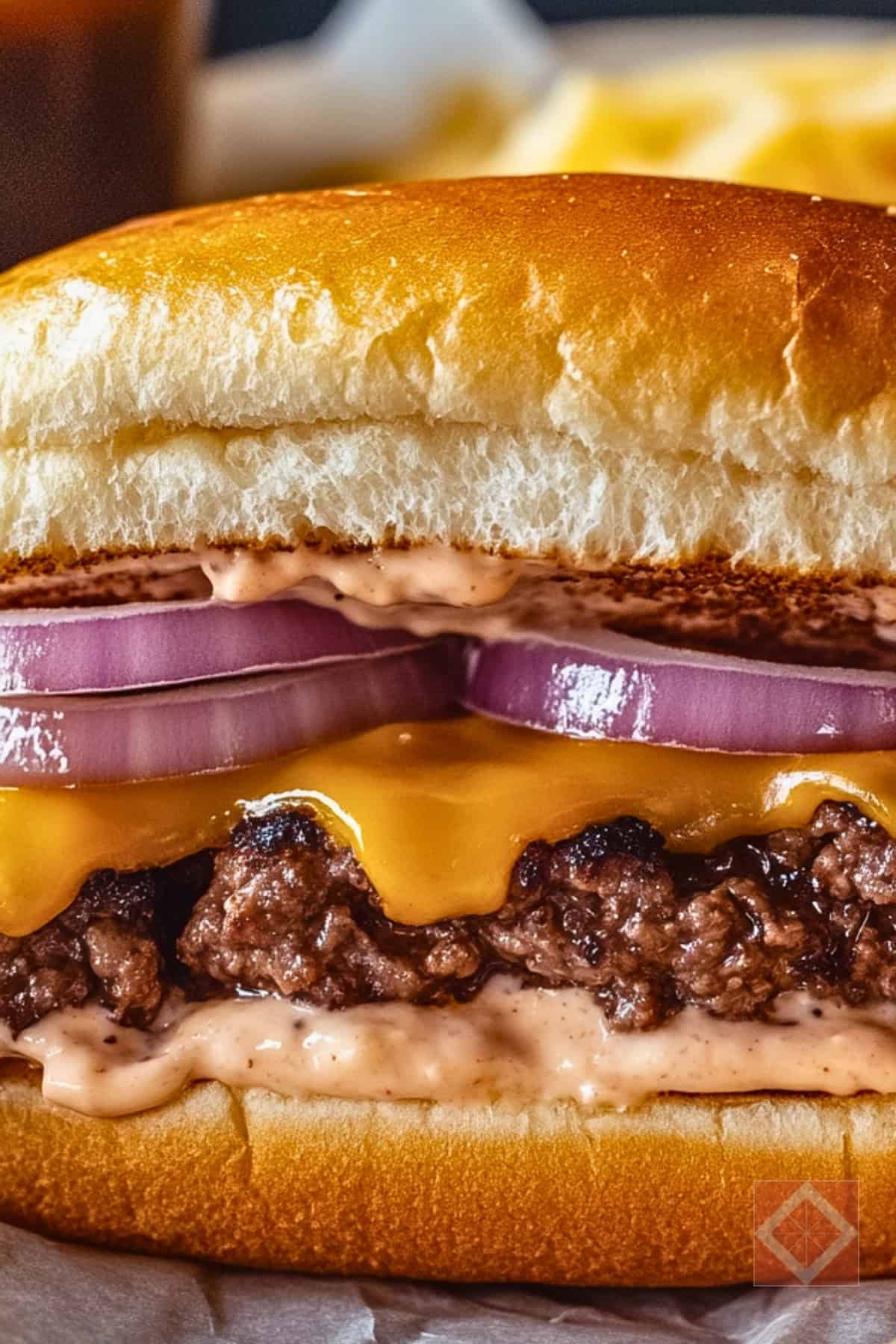 Smashburger Sammies: A Crispy, Cheesy & 15 Min Easy Recipe - Smashburger Sammies pin 2 midia 1
