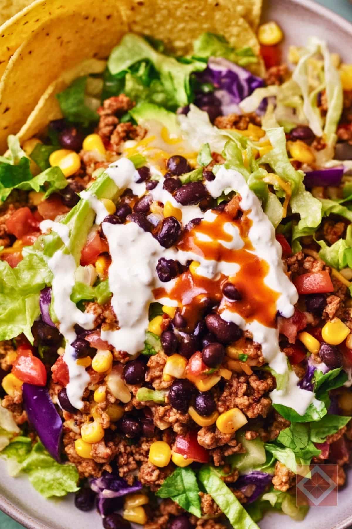 How to Make the Perfect Turkey Taco Salad at Home - Turkey Taco Salad pin 1 midia 1