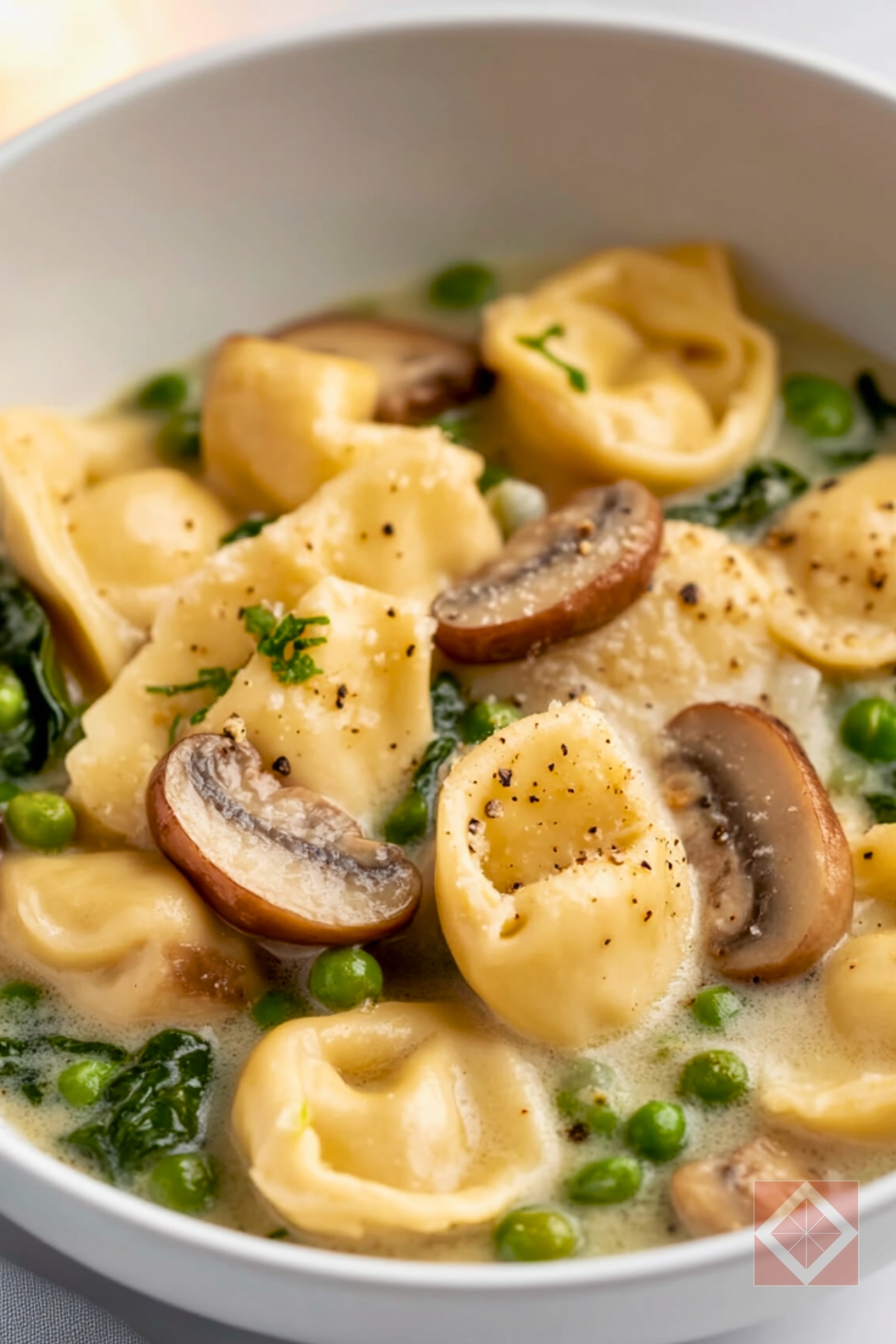 Creamy Tuscan Pasta in the Instant Pot - Tuscan Tortellini pin 2 midia