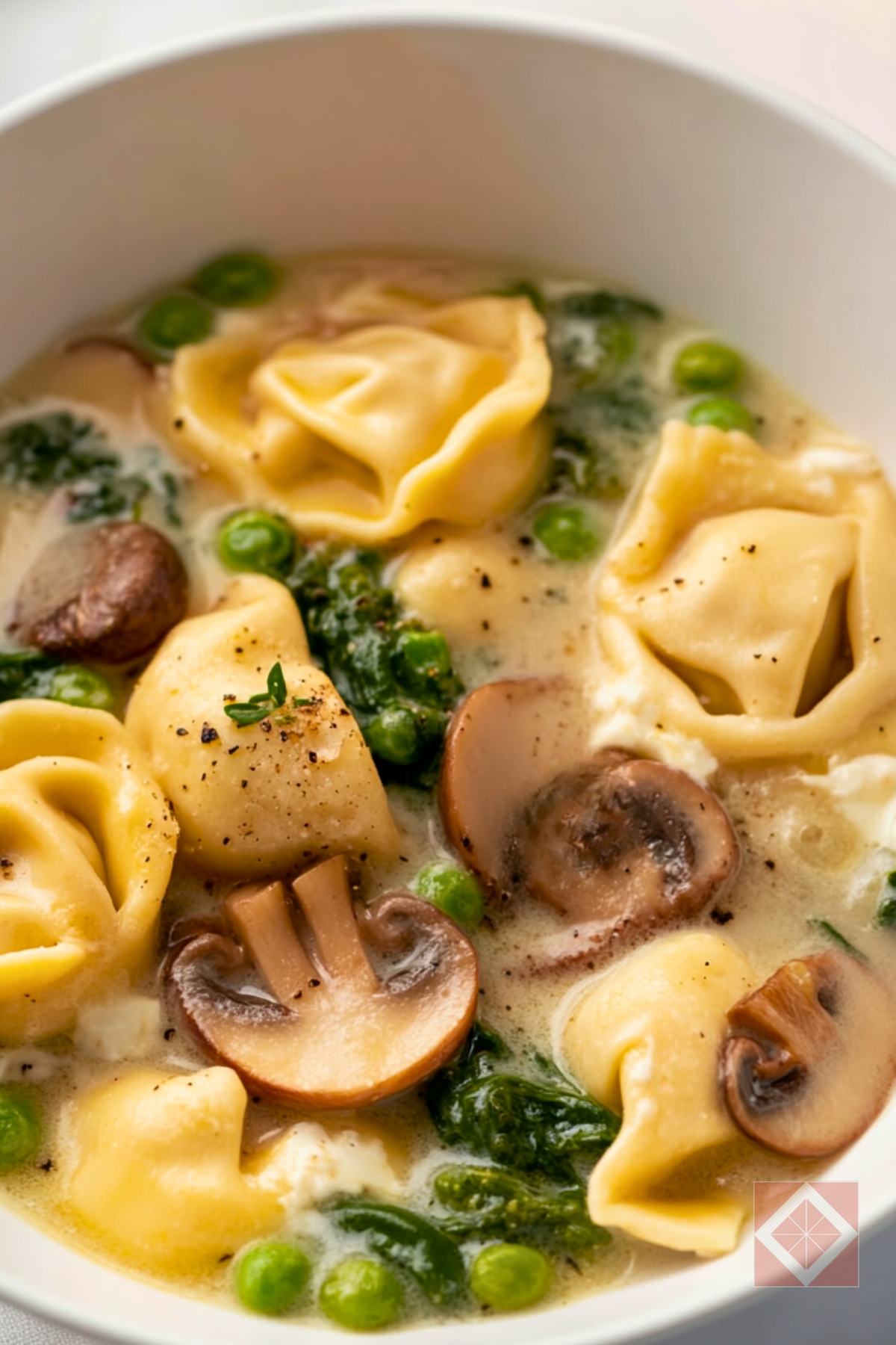 Creamy Tuscan Pasta in the Instant Pot - Tuscan Tortellini pin 3 midia