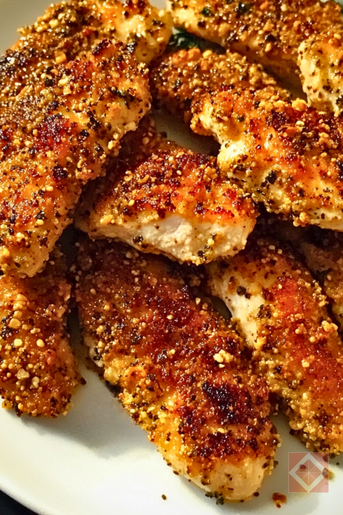Za’atar Chicken Tenders for a Balanced DASH Diet Meal - Zaatar Chicken Tenders pin 2 midia