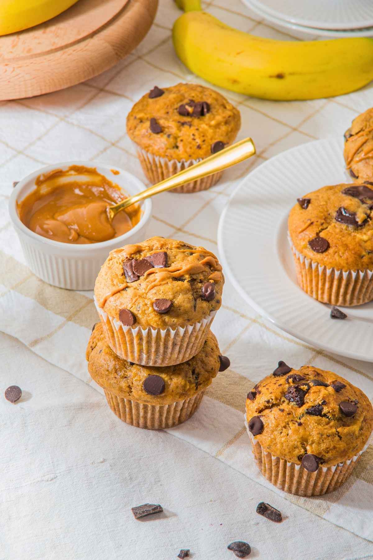 Easy Peanut Butter and Banana Muffin Recipe - peanut butter bannana muffin Recipe 4